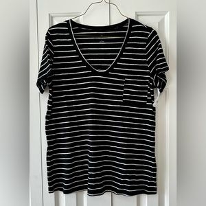 Women’s Knit V neck shirt